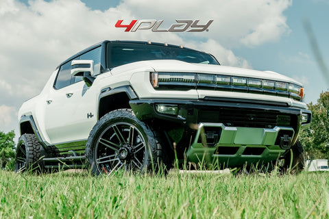 HUMMER H1 EV ELECTRIC ON 4PLAY WHEELS 22X10 4P08