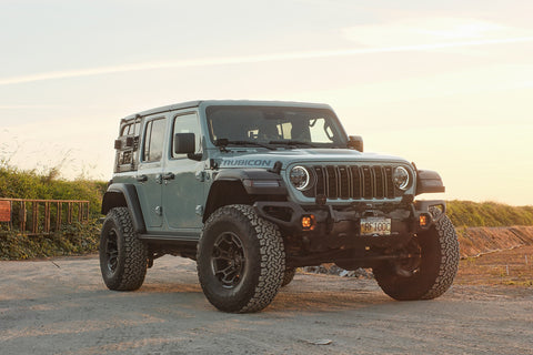 JEEP WRANGLER DF03 17X9 SATIN BLACK CHARCOAL DEFIANT WHEELS GRAY WOLF OVERLAND