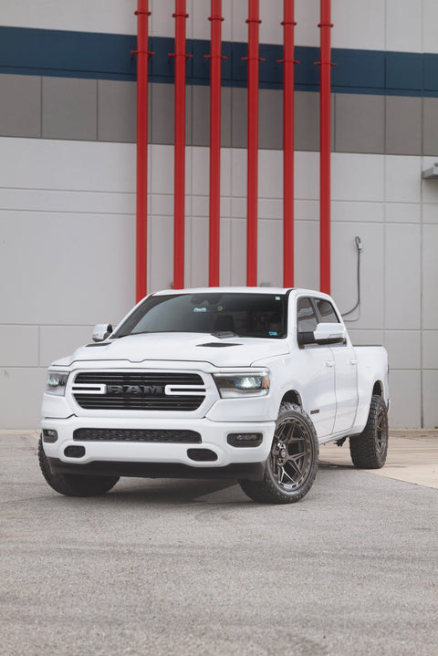 RAM 1500 4PLAY WHEELS 4P55 BRONZE 22X10 285X50X22 NITTO TIRES