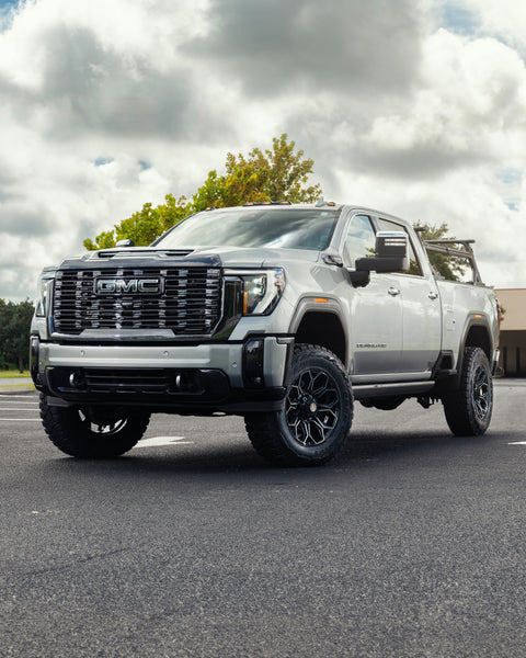 GMC Sierra Denali 3500 HD 4PLAY Wheels 4P83 20x9 0 et 295x65x20 Toyo Tires