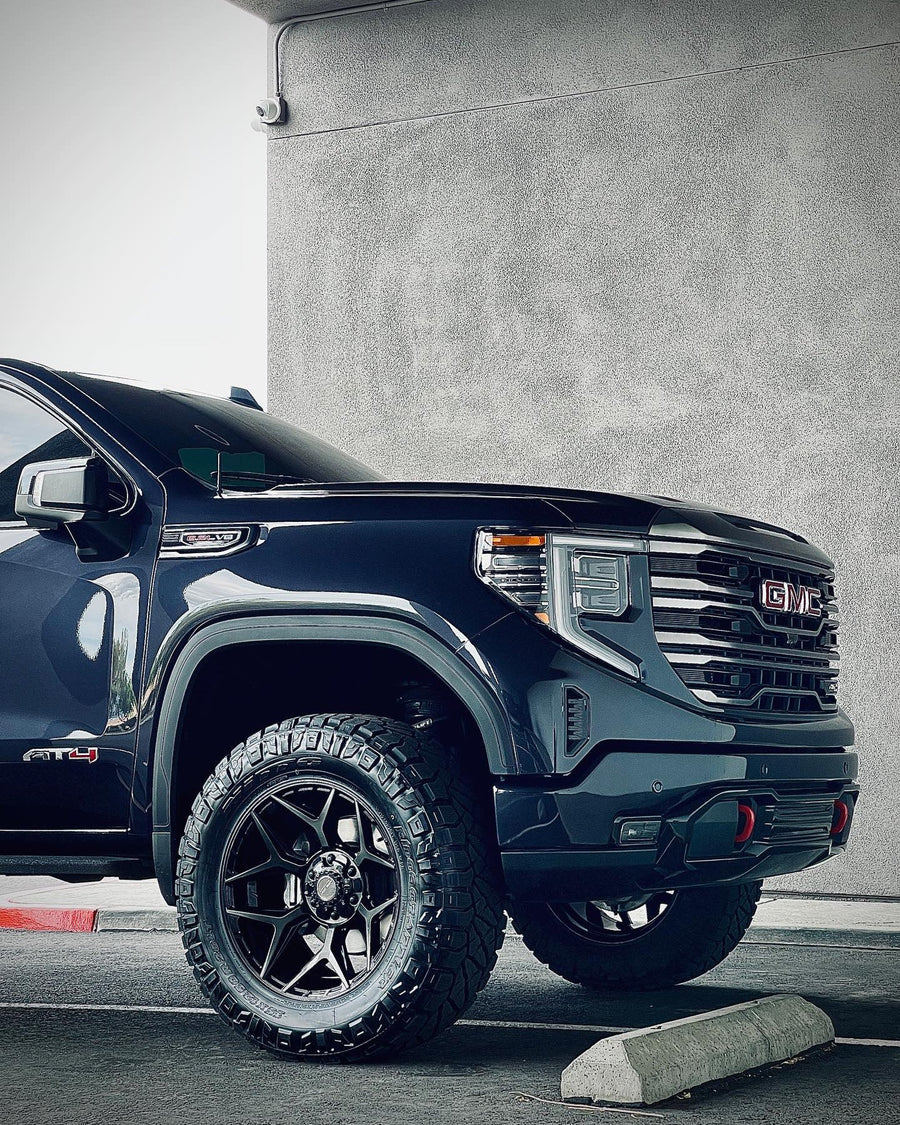 GMC SIERRA DENALI 1500 AT4 4PLAY WHEELS 4P06 20X10 NITTO 35X12.5X20