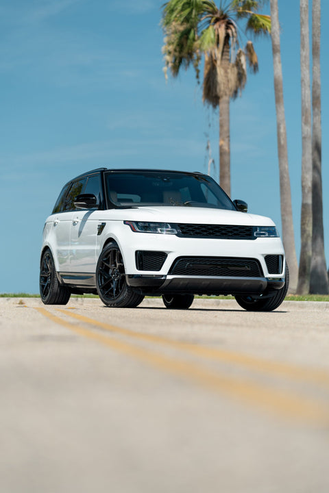 RANGE ROVER SPORT DEFIANT WHEEL DF05 22X10 BLACK RIMS 275X40X22 PIRELLI TIRE