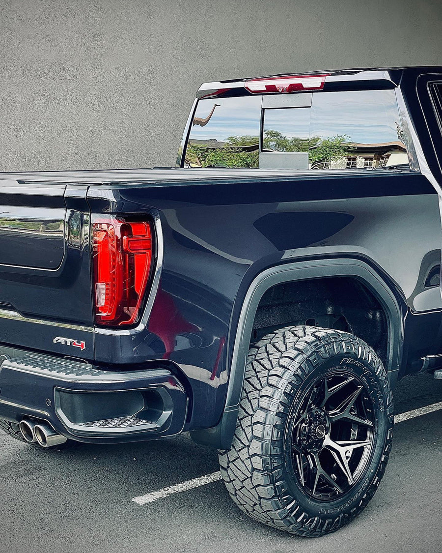 GMC SIERRA DENALI 1500 AT4 4PLAY WHEELS 4P06 20X10 NITTO 35X12.5X20