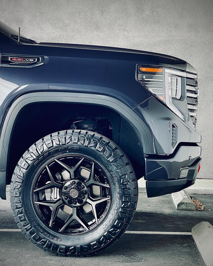 GMC SIERRA DENALI 1500 AT4 4PLAY WHEELS 4P06 20X10 NITTO 35X12.5X20