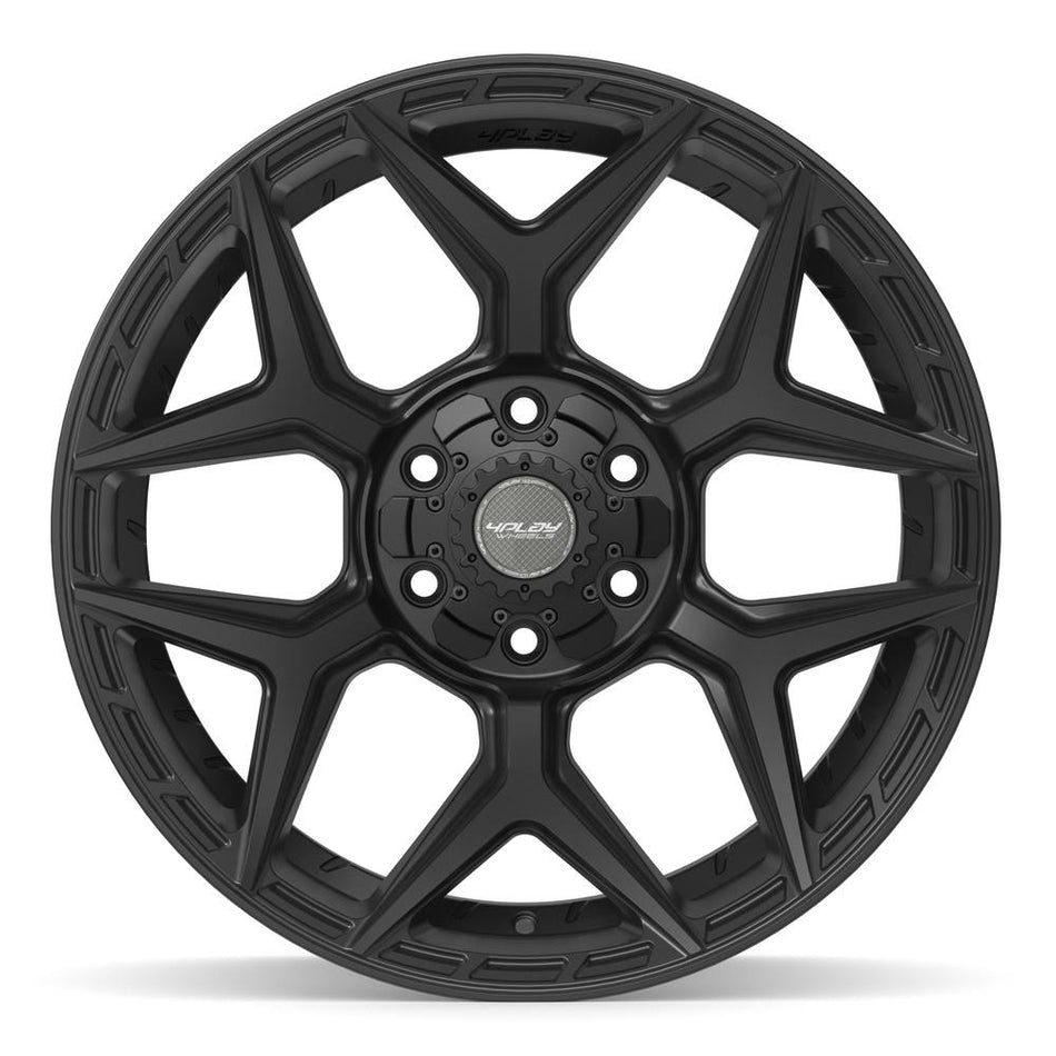 20x10 4P06 Satin Black - 6x135 + 6x139.7 -18ET