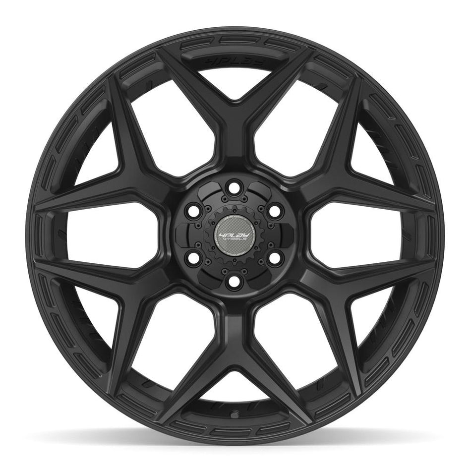 22x10 4P06 Satin Black - 6x135 + 6x139.7 -18ET