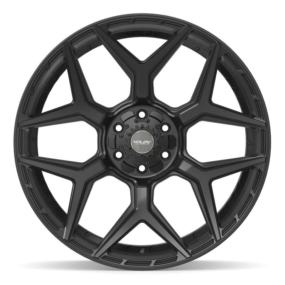 24x10 4P06 Satin Black - 6x135 + 6x139.7 +18ET