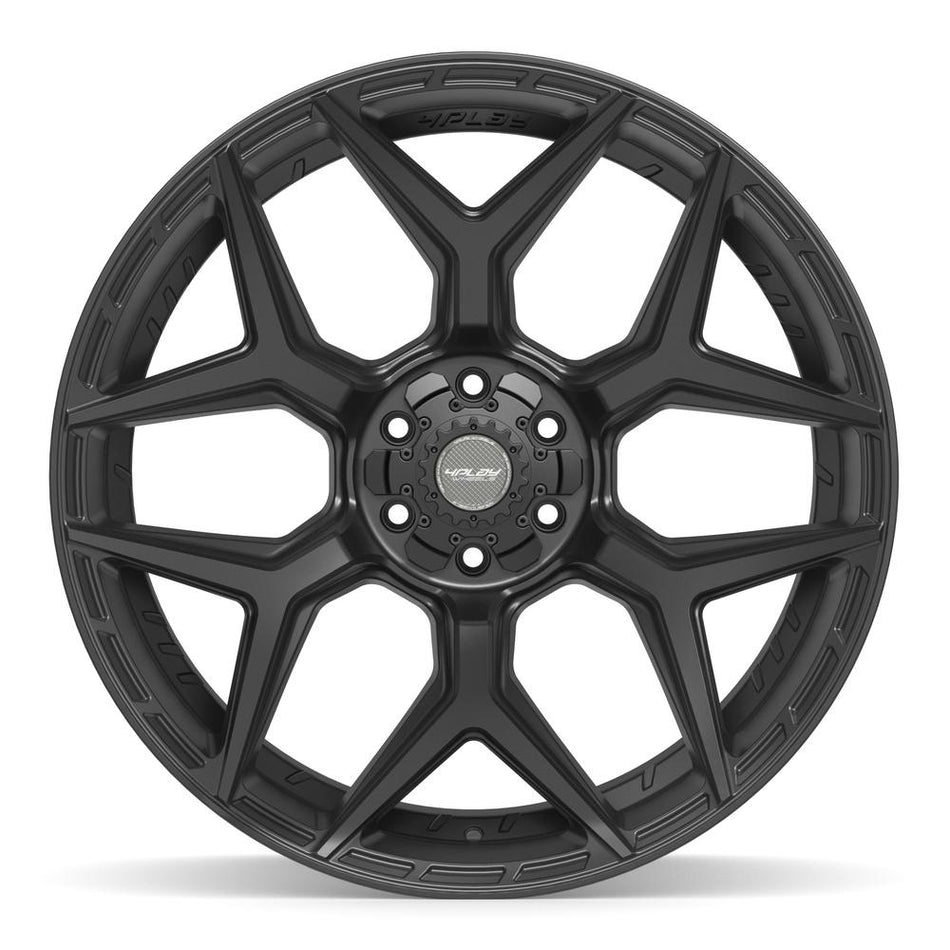 24x12 4P06 Satin Black - 6x135 + 6x139.7 -44ET