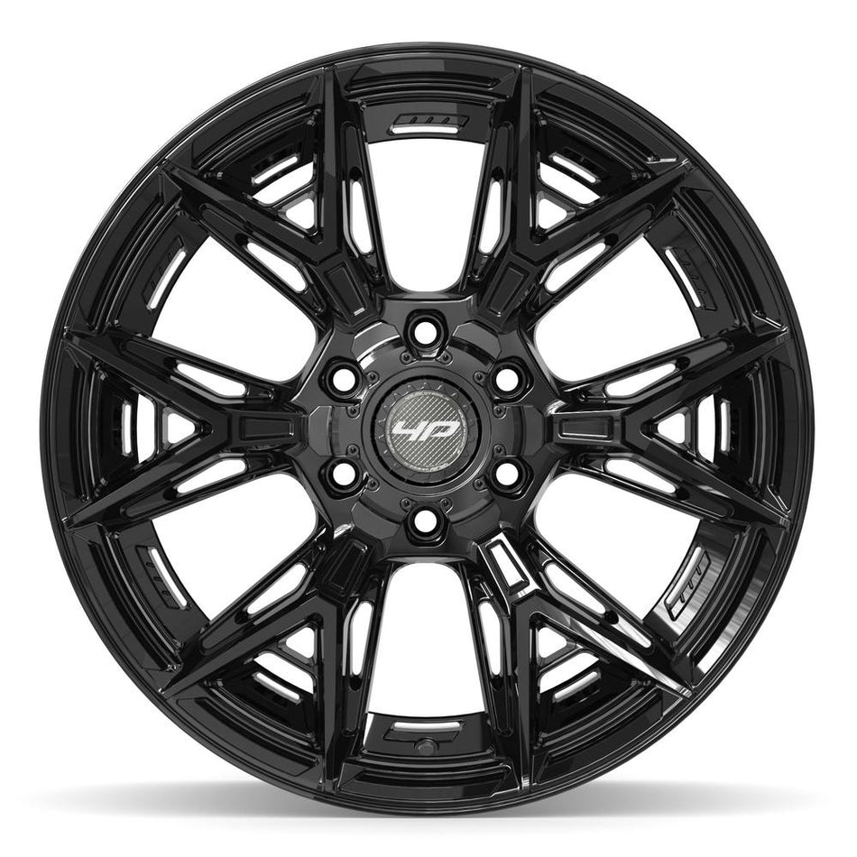 20x10 4P40 Gloss Black - 6x135 + 6x139.7 -18ET
