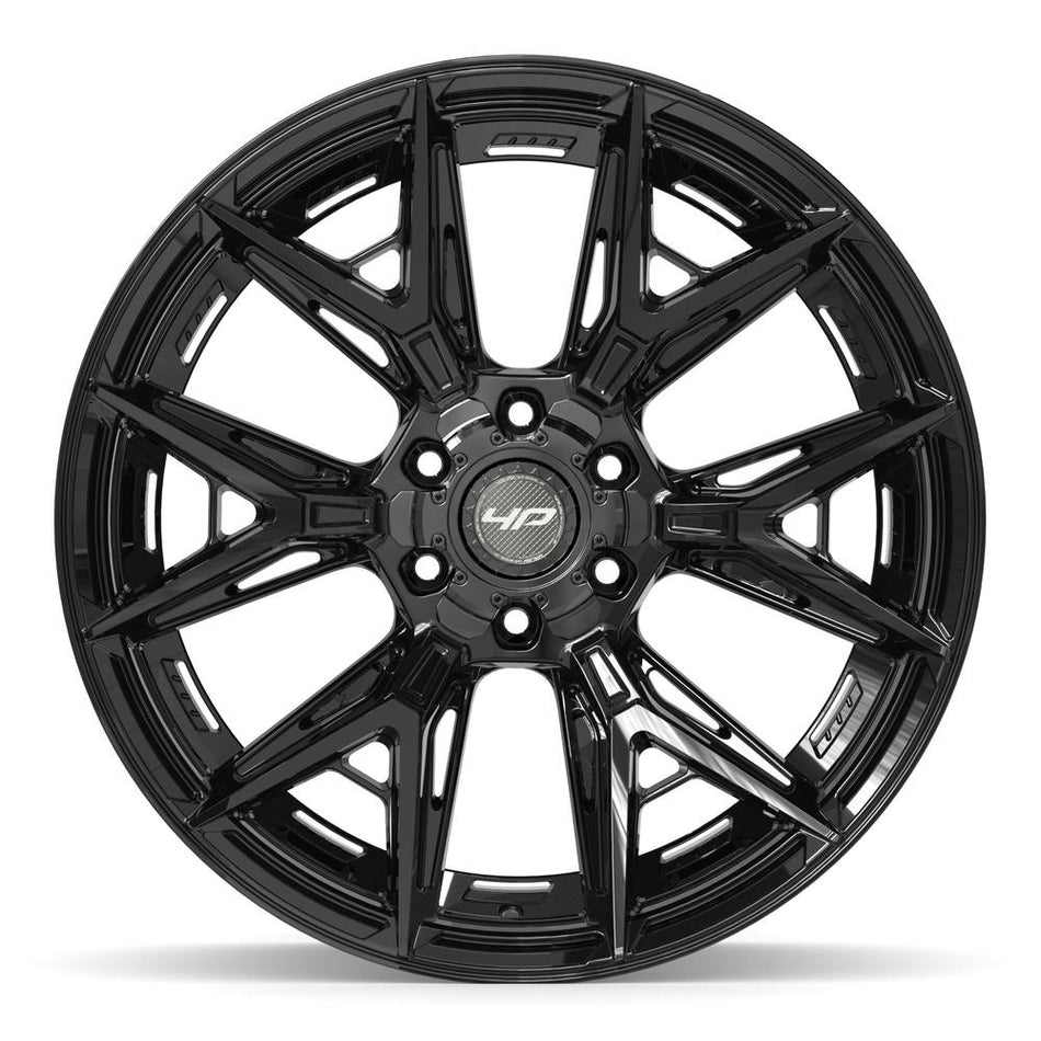 22x10 4P40 Gloss Black - 6x135 + 6x139.7 -18ET