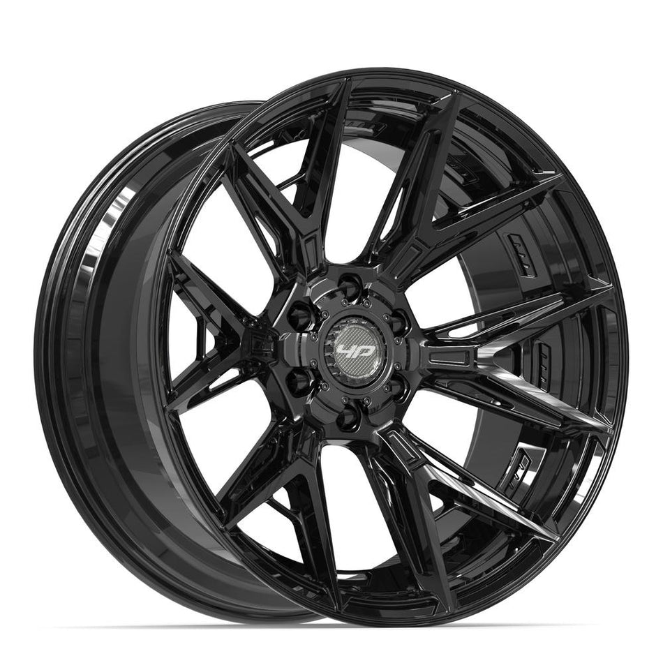 22x10 4P40 Gloss Black - 6x135 + 6x139.7 -18ET