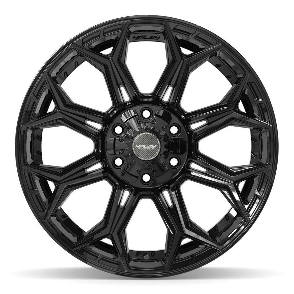 20x10 4P83 Gloss Black - 6x135 + 6x139.7 -18ET