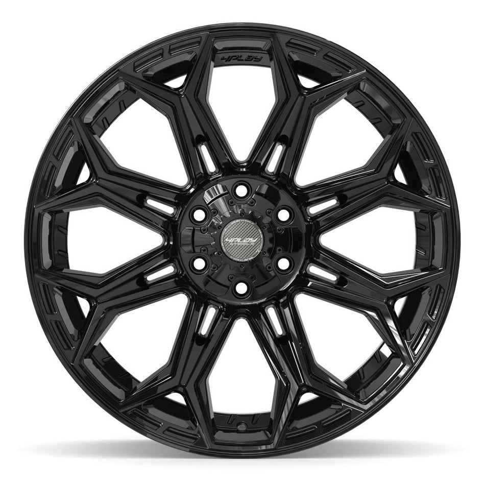 22x10 4P83 Gloss Black - 6x135 + 6x139.7 -18ET