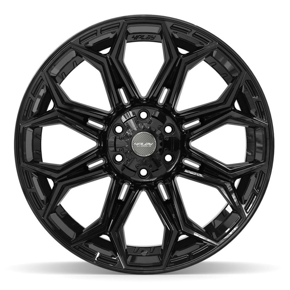 22x12 4P83 Gloss Black - 6x135 + 6x139.7 -44ET
