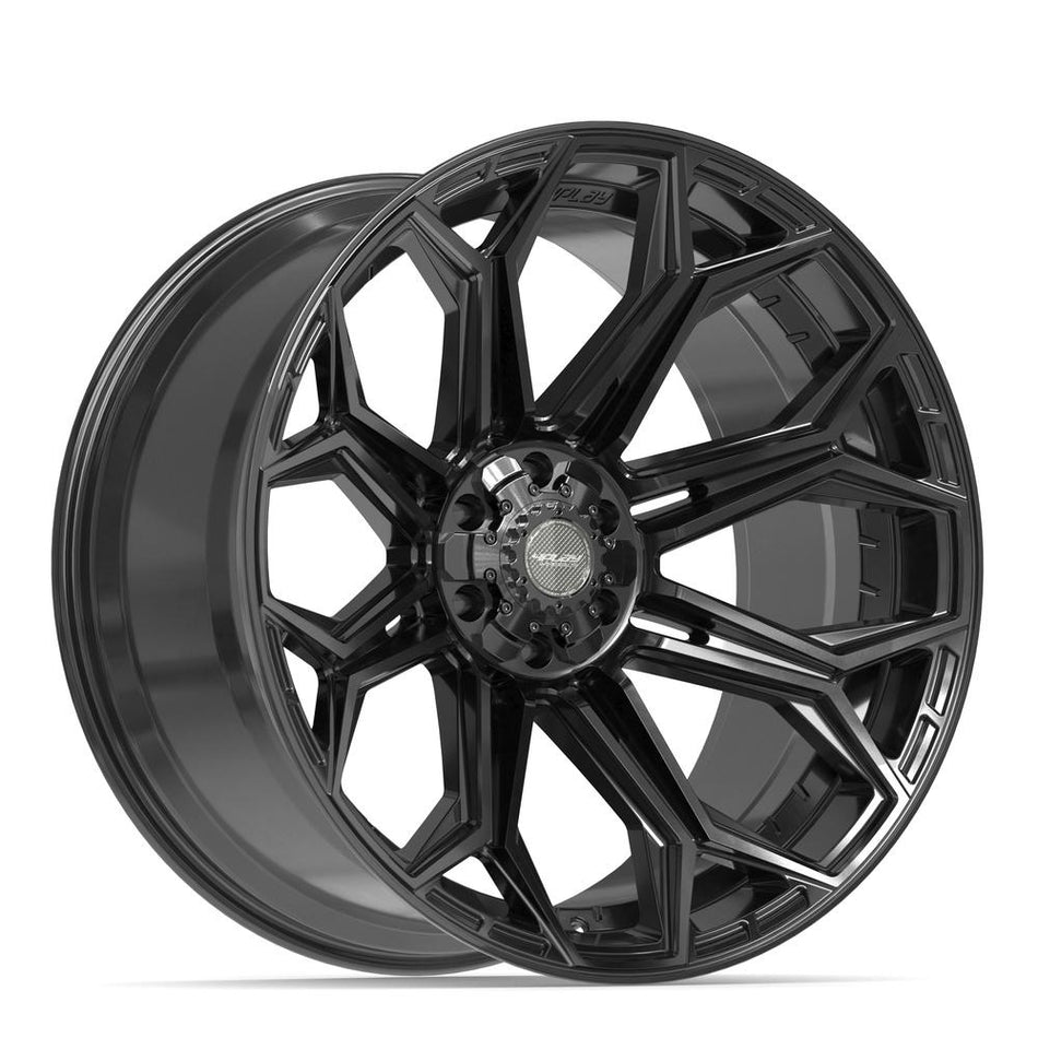 24x12 4P83 Gloss Black - 6x135 + 6x139.7 -44ET