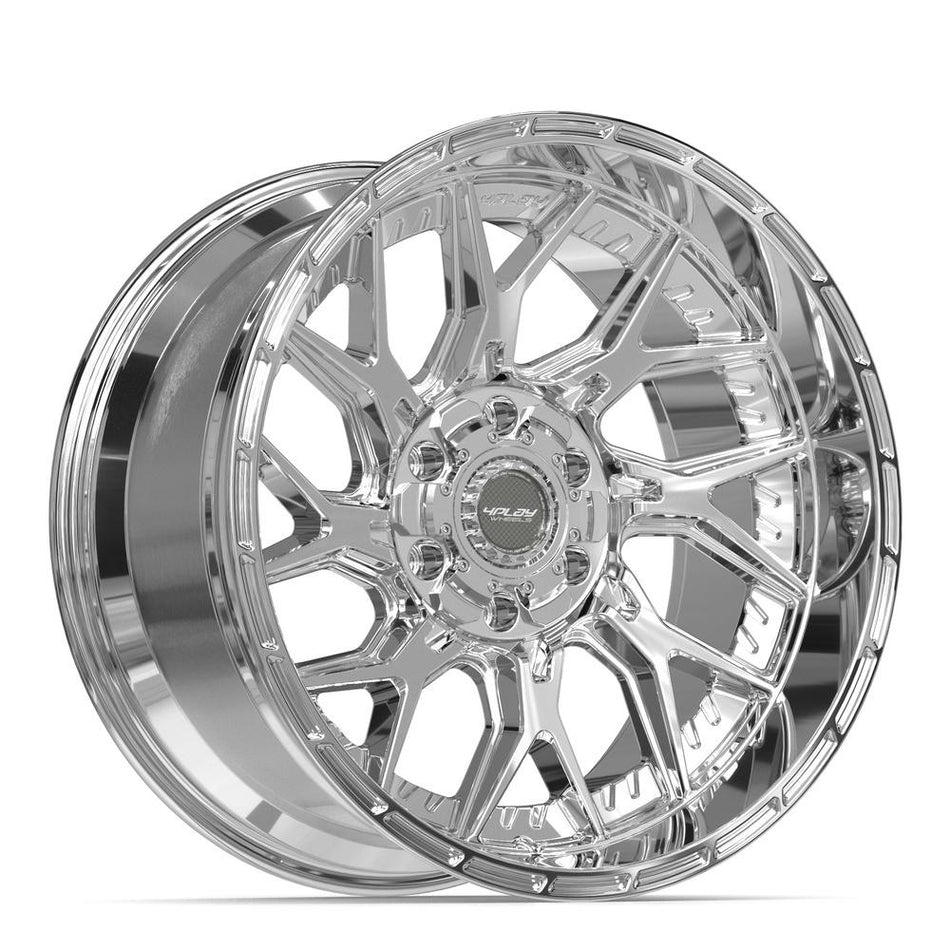 20x10 4PL28 Chrome - 6x135 + 6x139.7 -18ET