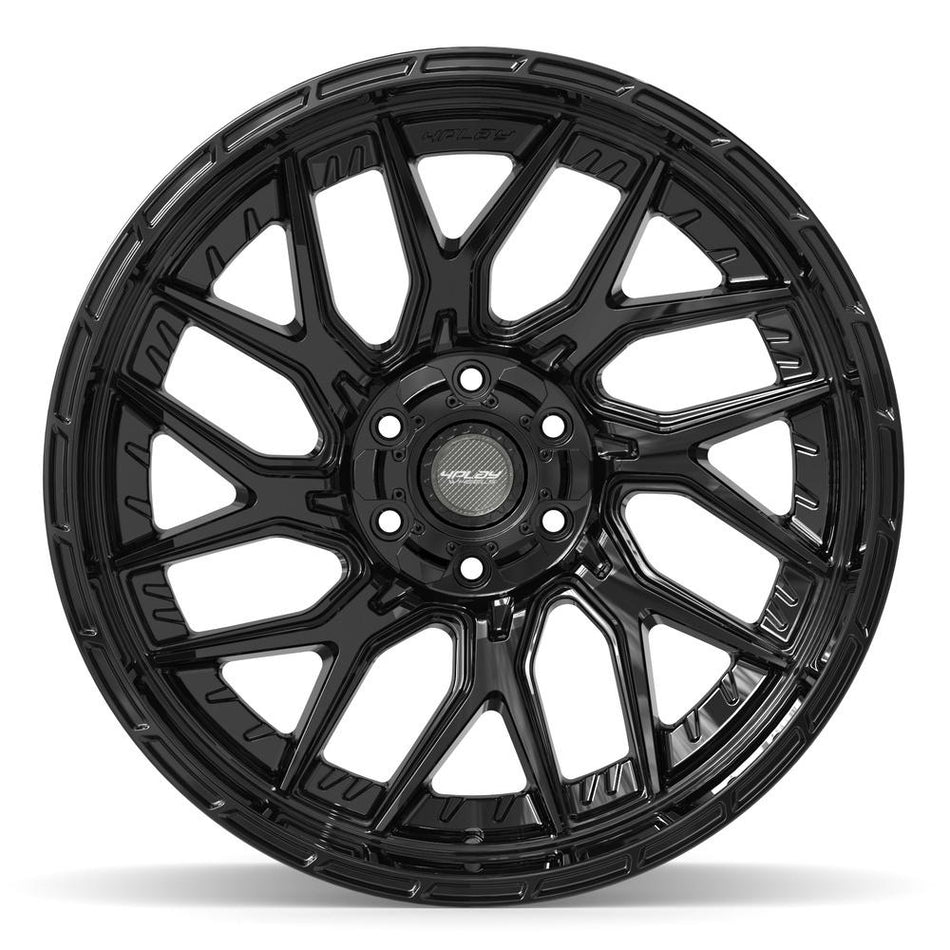 22x12 4PL28 Gloss Black - 6x135 + 6x139.7 -44ET