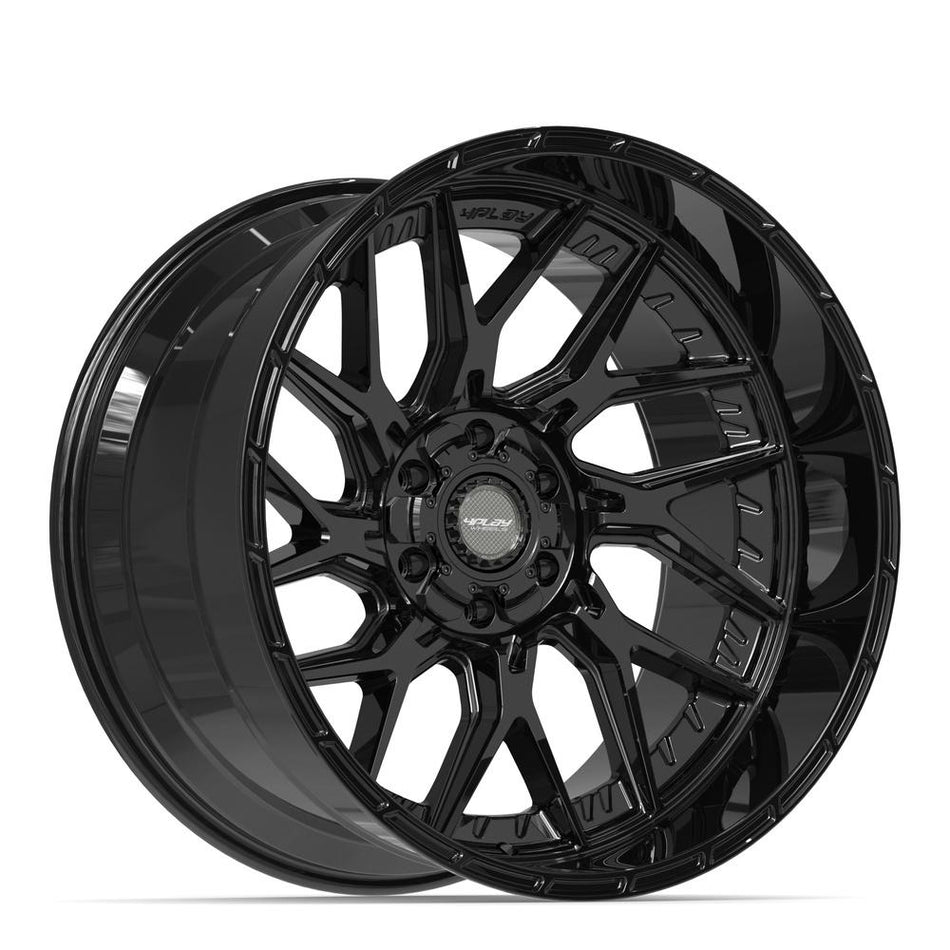 22x12 4PL28 Gloss Black - 6x135 + 6x139.7 -44ET