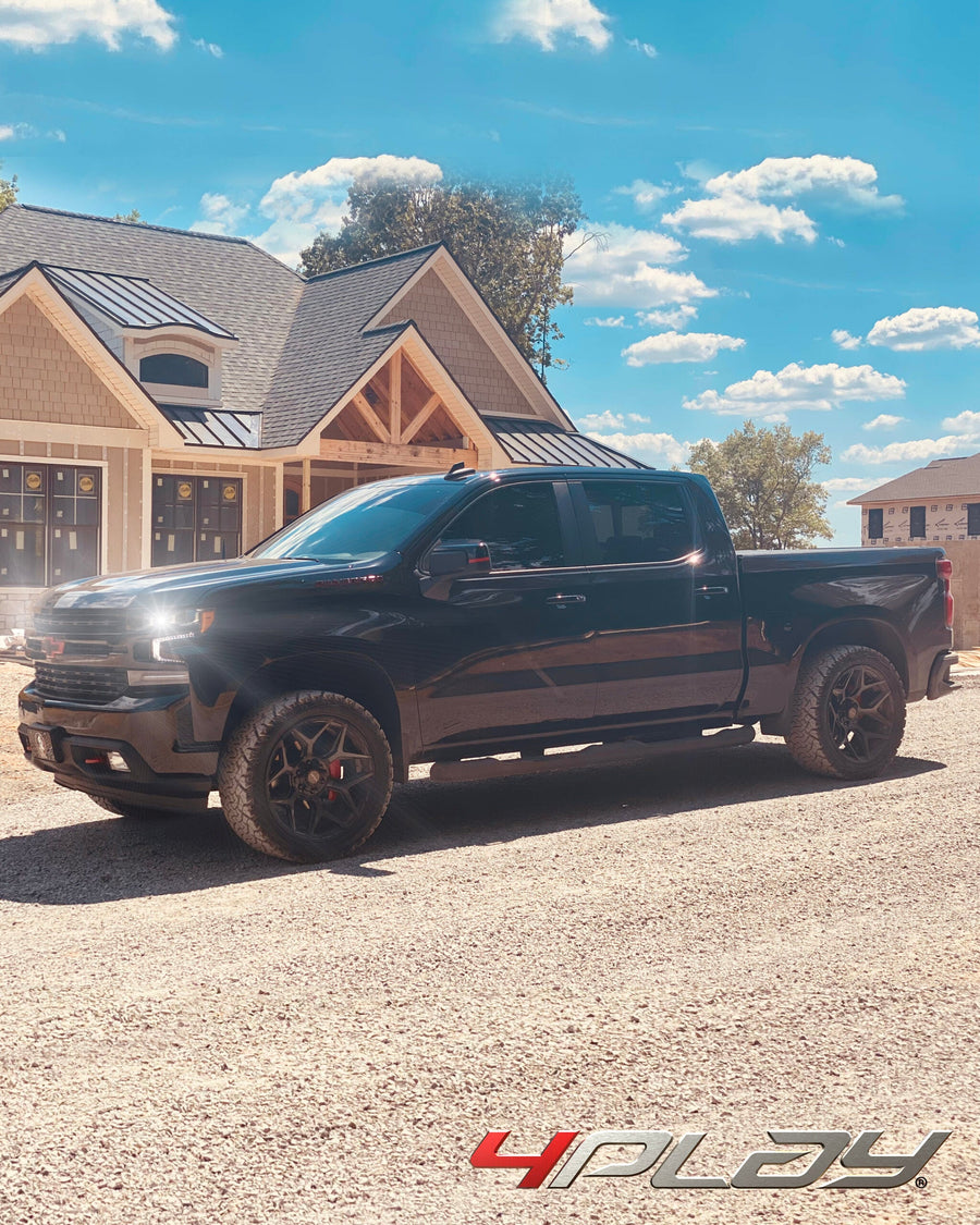4PLAY WHEELS CHEVROLET SILVERADO 1500 4P06 GEN3 SERIES 22X10 33X12.5X22 TIRE