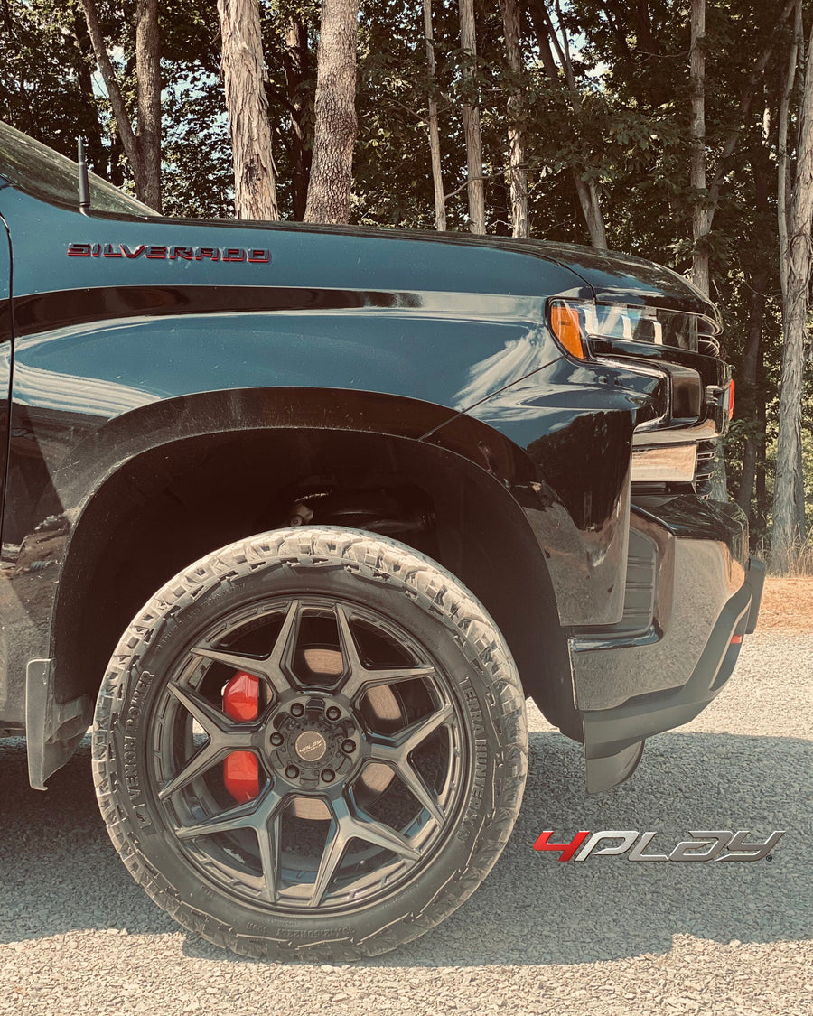 4PLAY WHEELS CHEVROLET SILVERADO 1500 4P06 GEN3 SERIES 22X10 33X12.5X22 TIRE