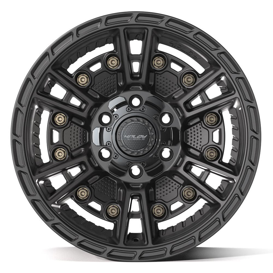 17x9 4PS01 Satin Black - 6x135 + 6x139.7 -6ET