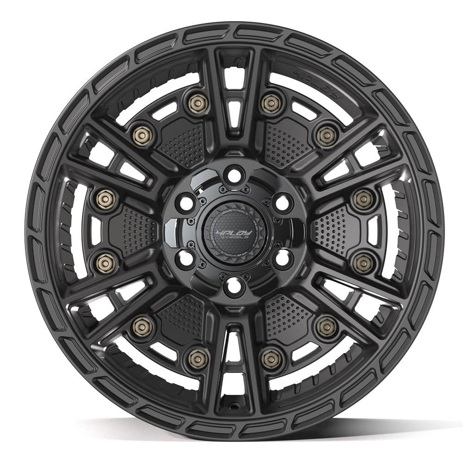 18x9 4PS01 Satin Black - 6x135 + 6x139.7 -6ET