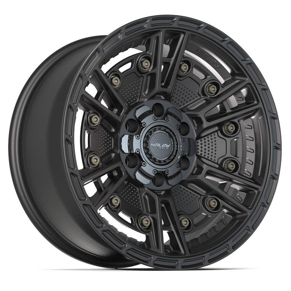 18x9 4PS01 Satin Black - 6x135 + 6x139.7 -6ET