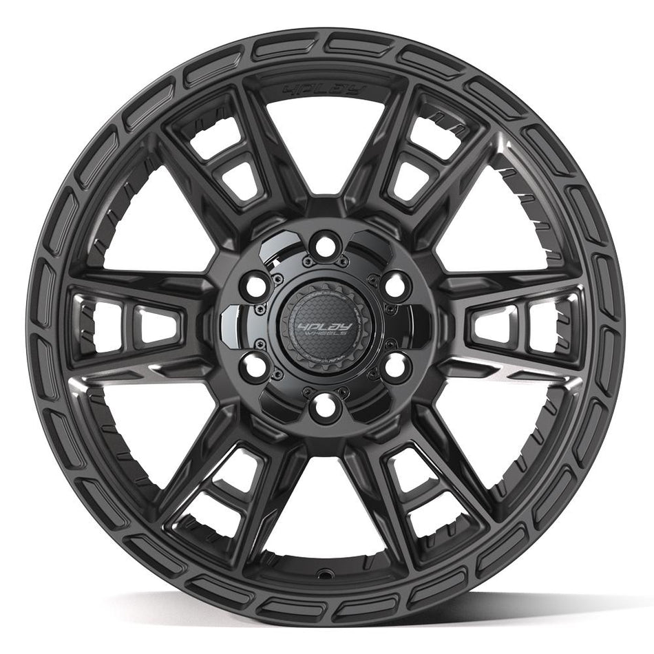 17x9 4PS20 Satin Black - 6x135 + 6x139.7 -6ET