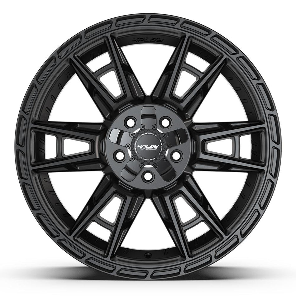 20x9 4PS20 Satin Black - 5x127 + 5x139.7 +18ET