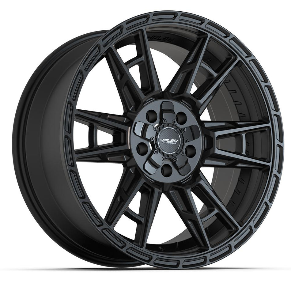 20x9 4PS20 Satin Black - 5x127 + 5x139.7 +18ET