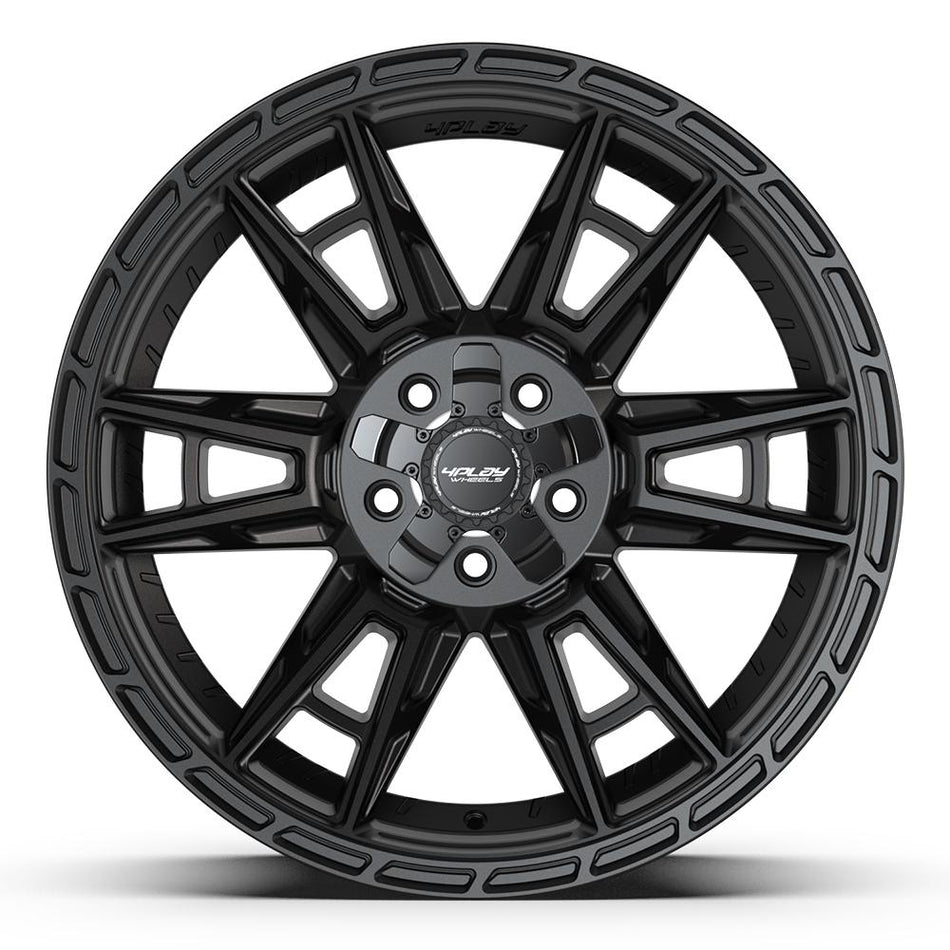 20x9 4PS20 Satin Black - 5x127 + 5x139.7 -6ET