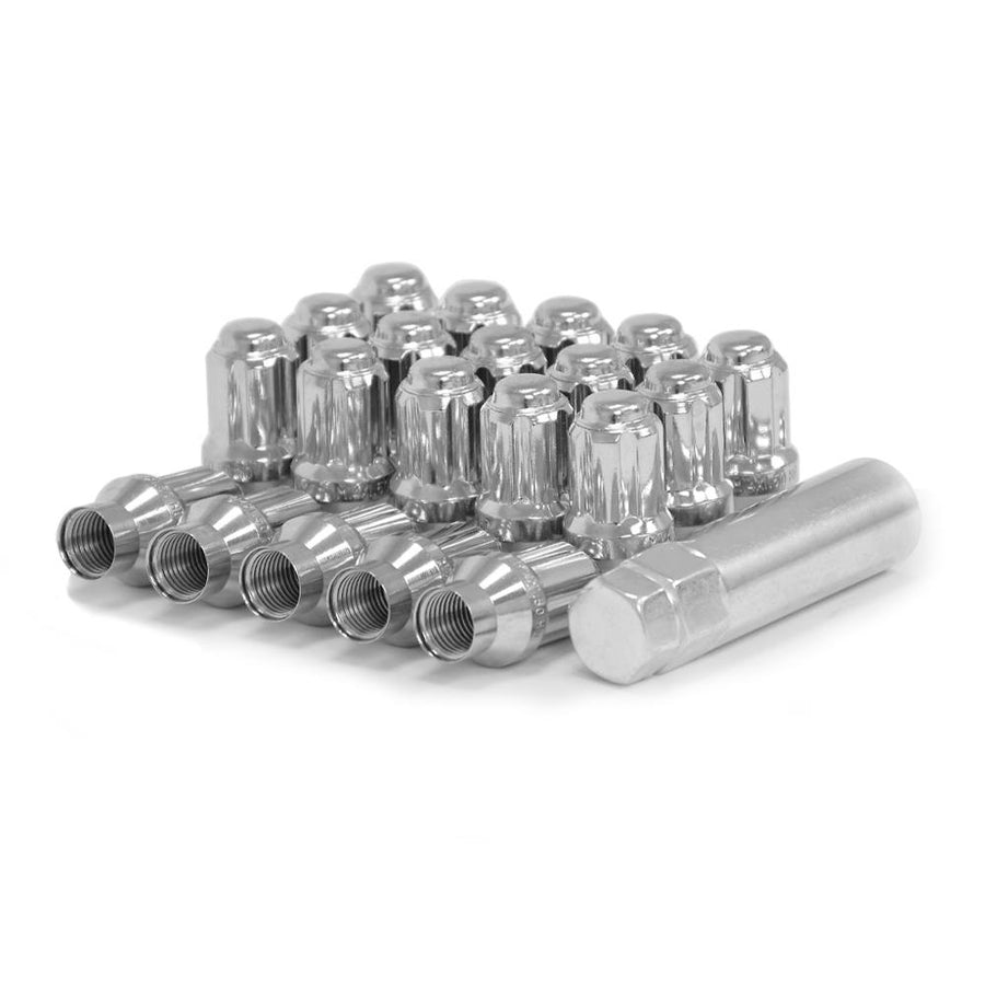 20 Chrome 14x1.5mm E/T Spline Lug for Tundra/Sequoia/LX570 KIT