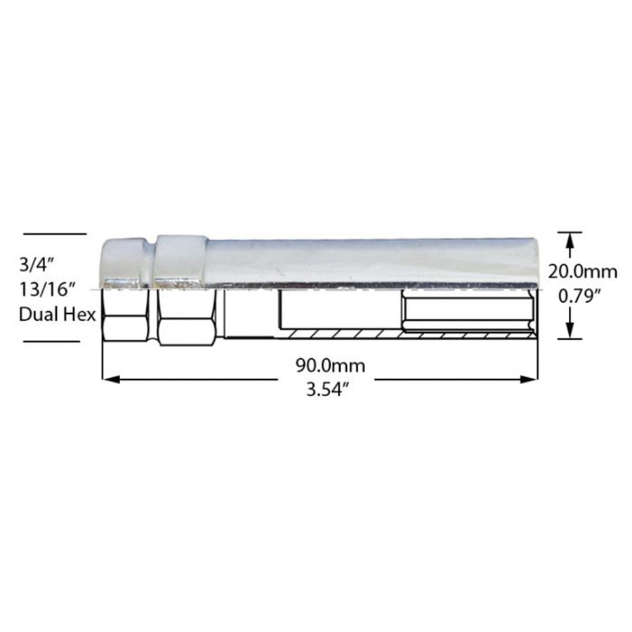 Replacement Key for 6-Spline Drive Lug Kits for CAR
