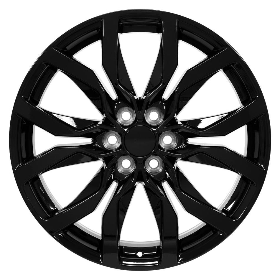 20x8 CA23 Gloss Black - 6x120 +50ET