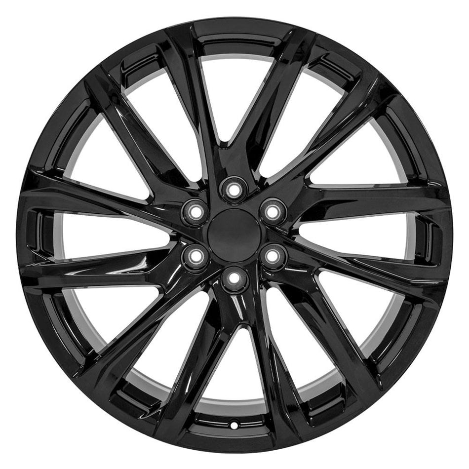 24x10 CA90 Gloss Black - 6x139.7 +28ET