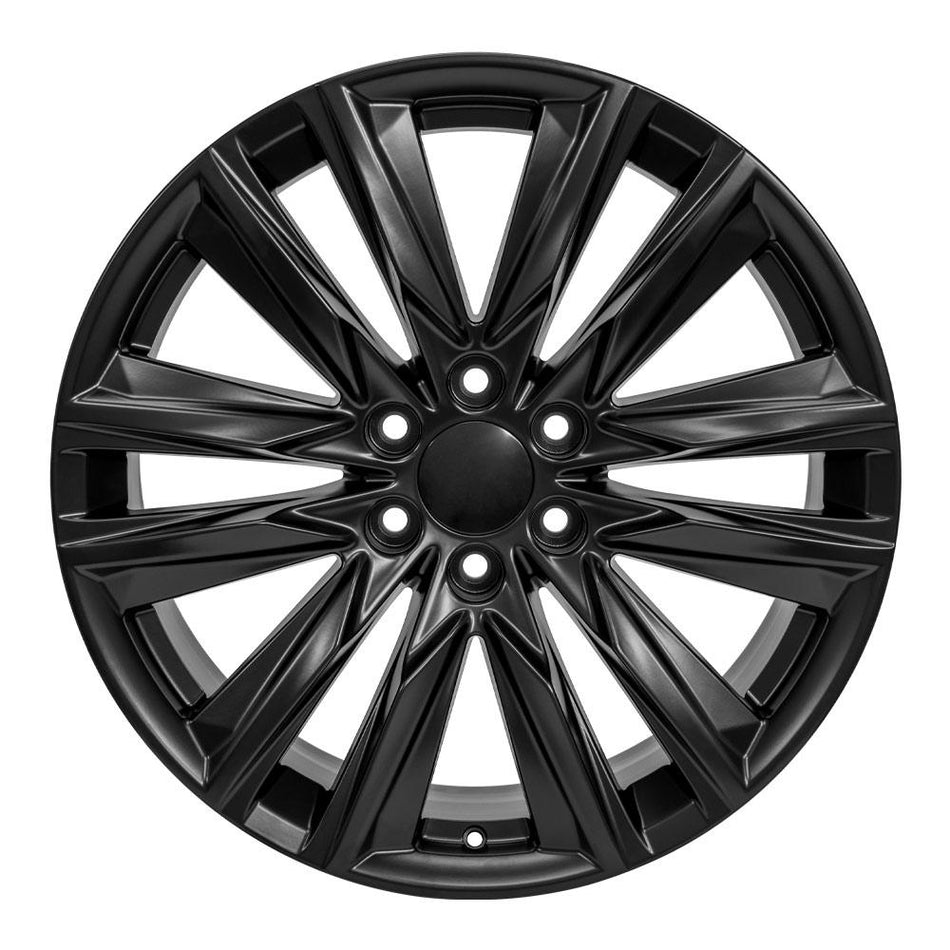 22x9 CA91 Satin Black - 6x139.7 +28ET