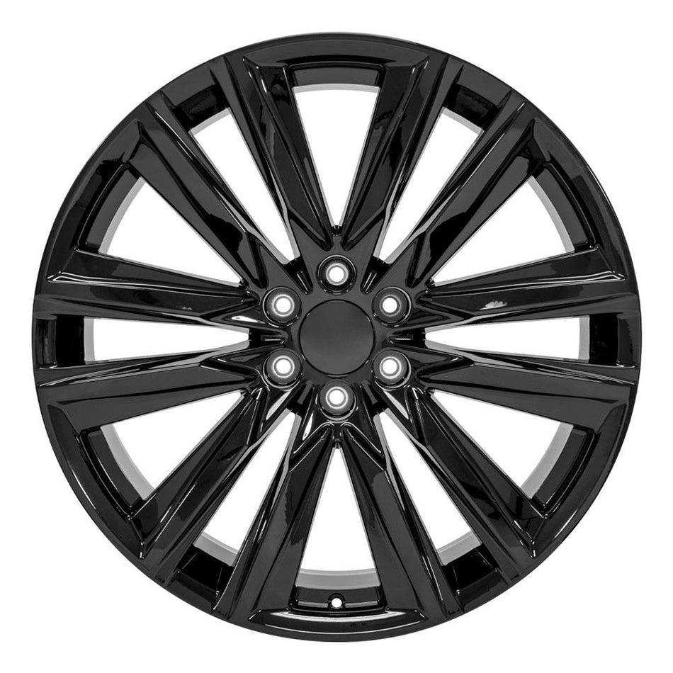 24x10 CA91 Gloss Black - 6x139.7 +28ET