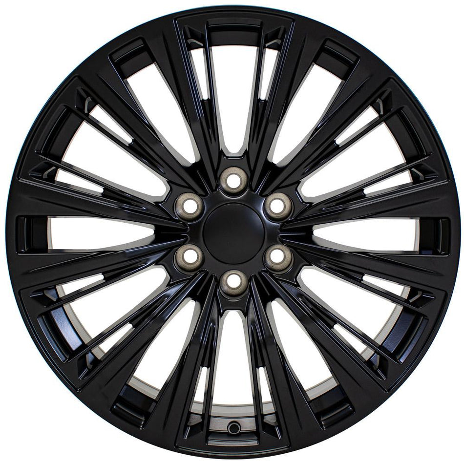 22x9 CA93 Satin Black - 6x139.7 +28ET