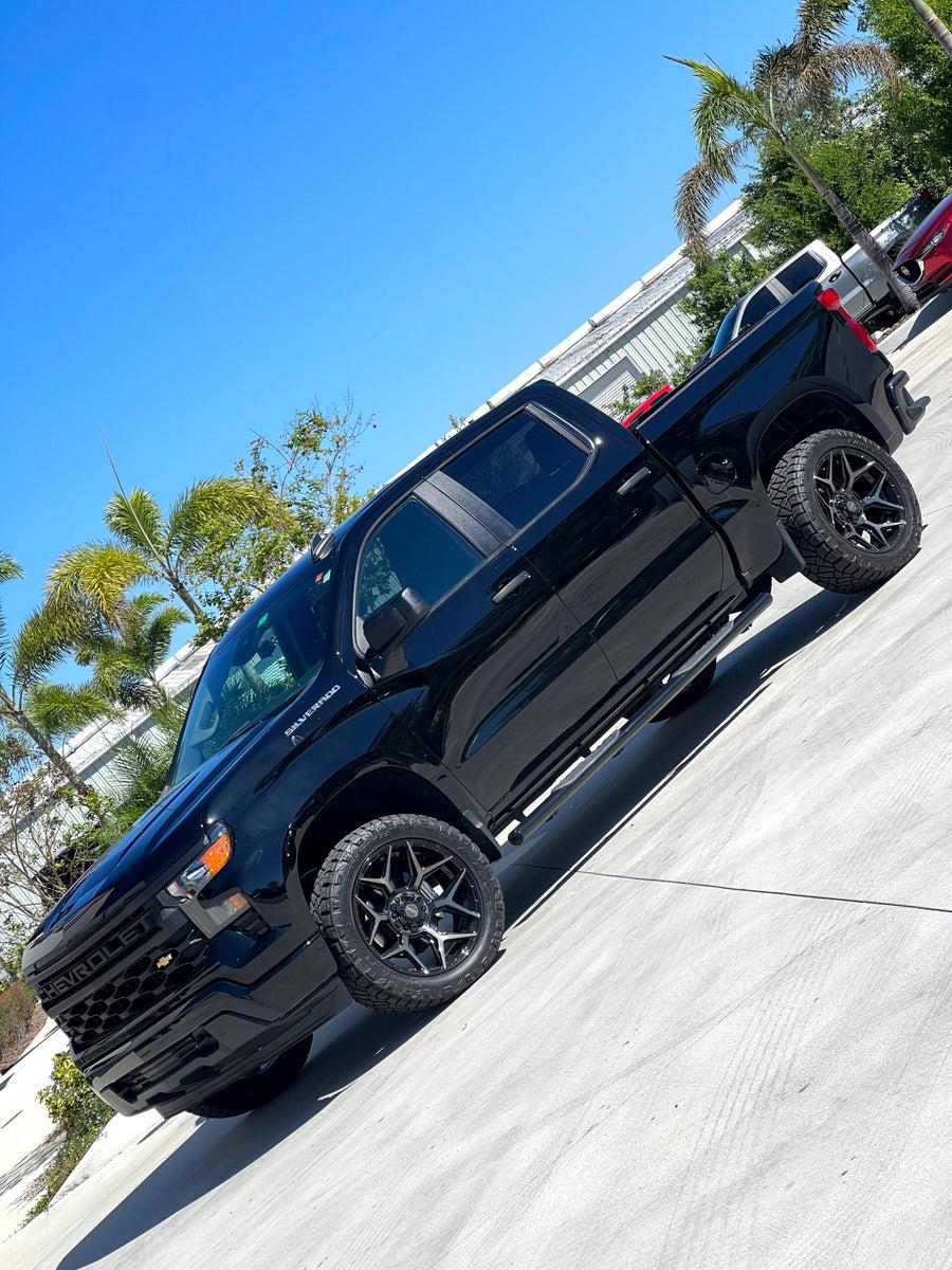 CHEVROLET SILVERADO 4PLAY WHEELS RIMS 4P06 22X10 285X50X22 TOYO TIRES
