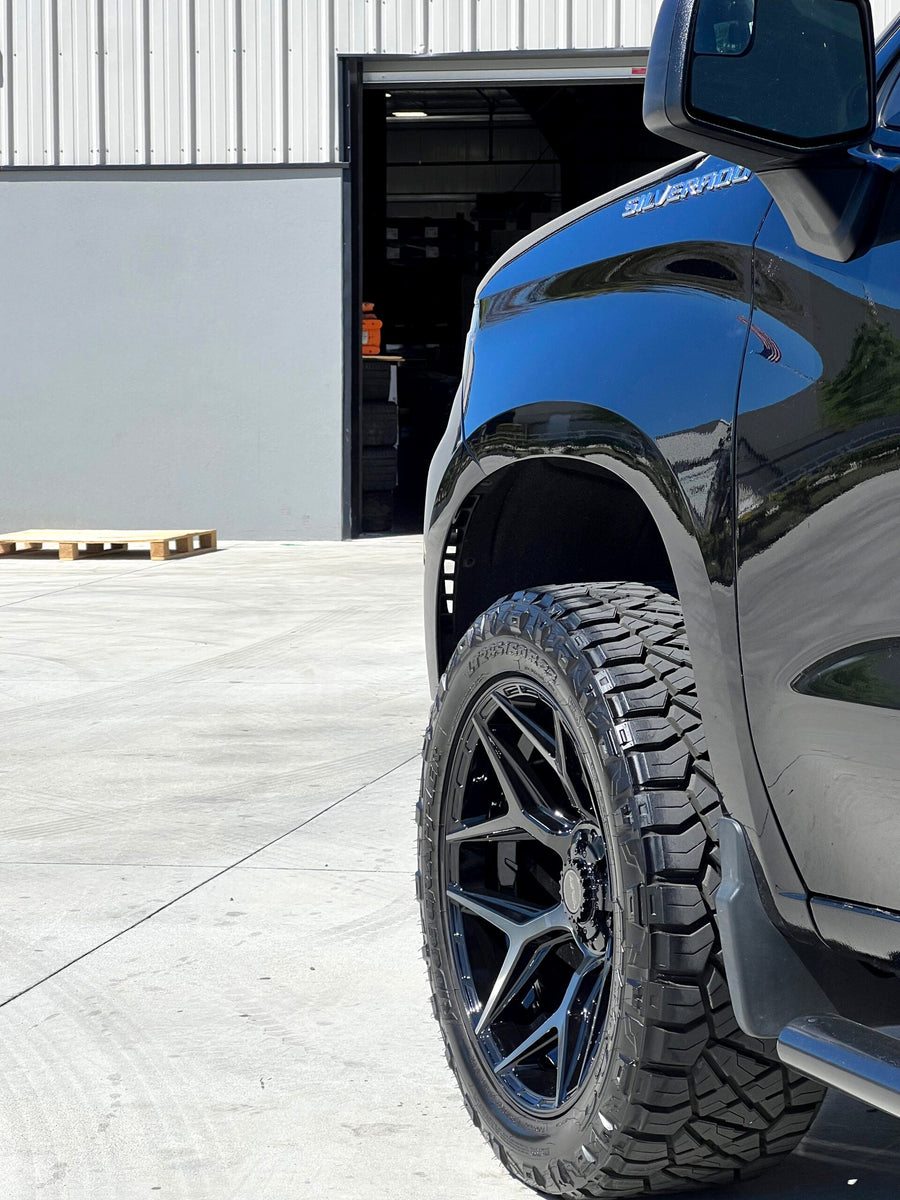 CHEVROLET SILVERADO 4PLAY WHEELS RIMS 4P06 22X10 285X50X22 TOYO TIRES