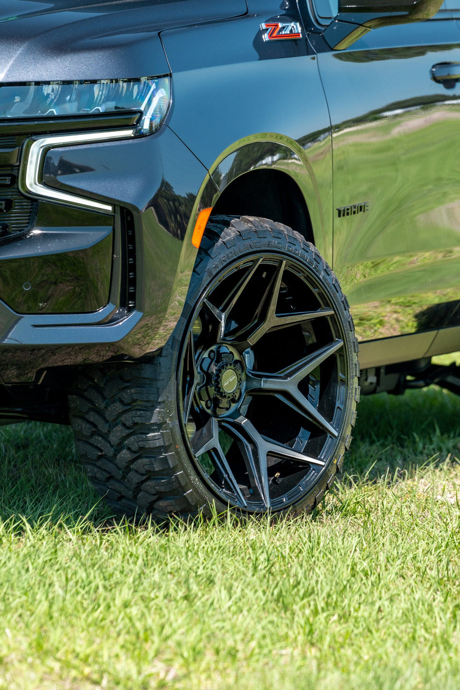 CHEVROLET TAHOE Z71 4PLAY WHEELS 4P06 24X12 33X12.5X24 RBP TIRES