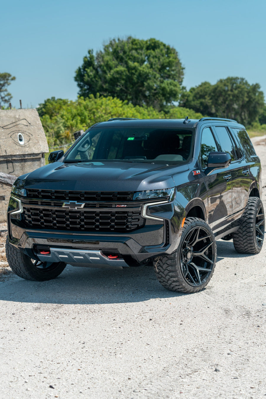 CHEVROLET TAHOE Z71 4PLAY WHEELS 4P06 24X12 33X12.5X24 RBP TIRES