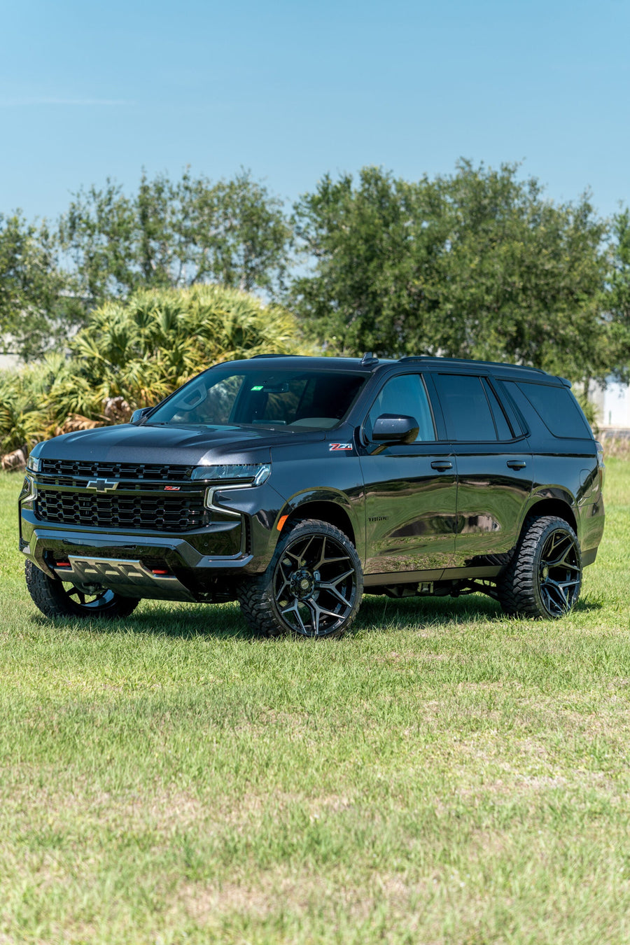 CHEVROLET TAHOE Z71 4PLAY WHEELS 4P06 24X12 33X12.5X24 RBP TIRES