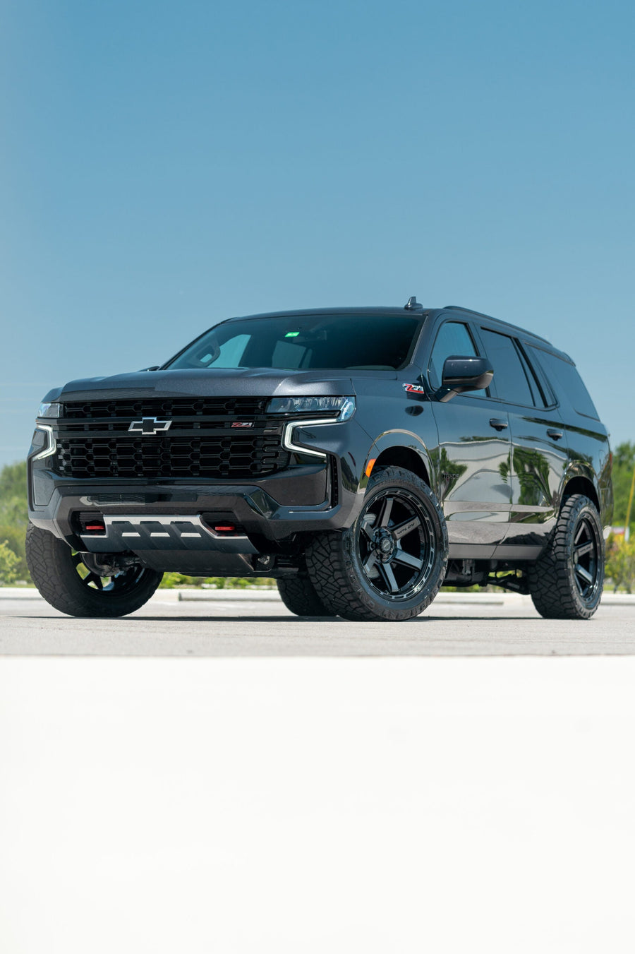CHEVROLET TAHOE Z71 4PLAY WHEELS 4P63 22X10 285X50X22 NITTO TIRES