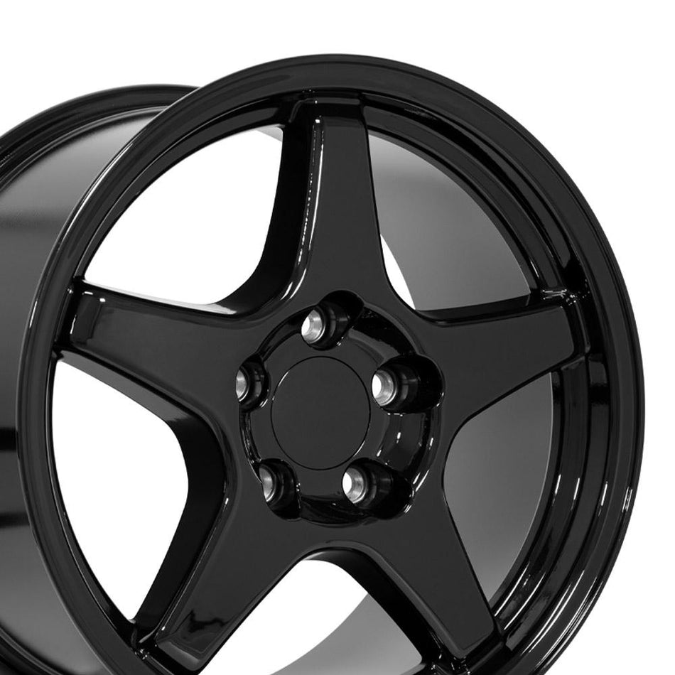 17x9.5 CV01 Gloss Black - 5x120.65 +56ET