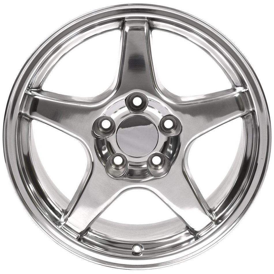 17x9.5 CV01 Polished - 5x120.65 +56ET