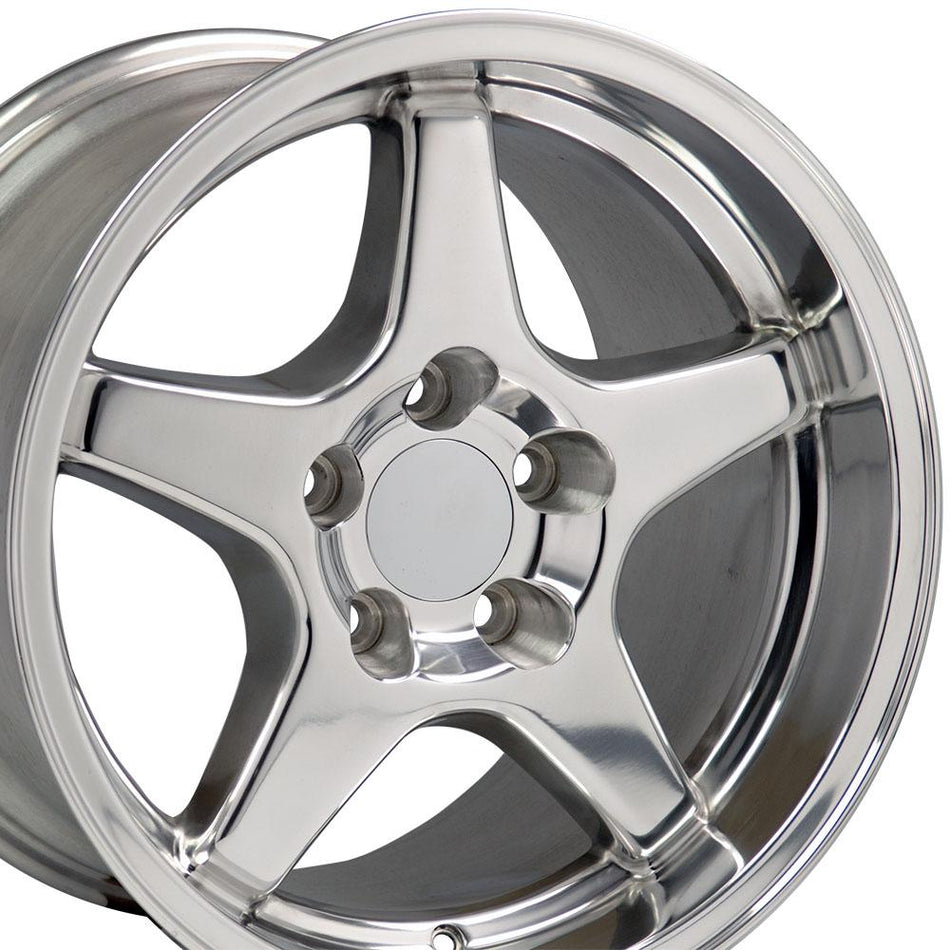 17x11 CV01 Polished - 5x120.65 +50ET