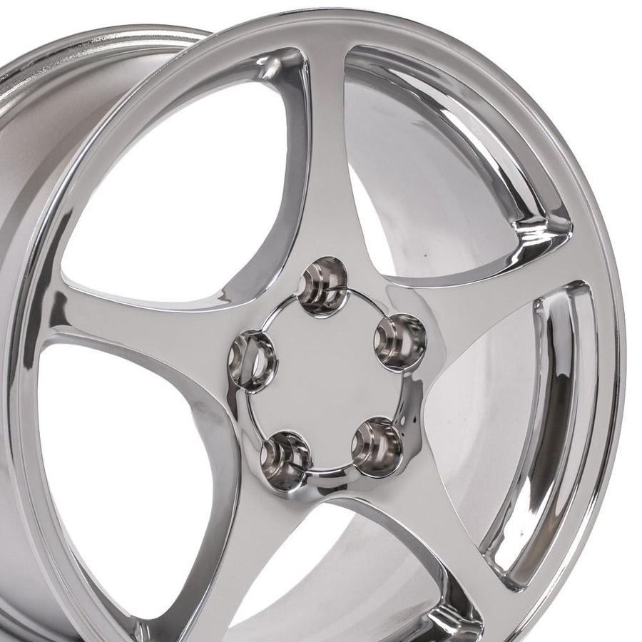 18x9.5 CV05 Chrome - 5x120.65 +65ET