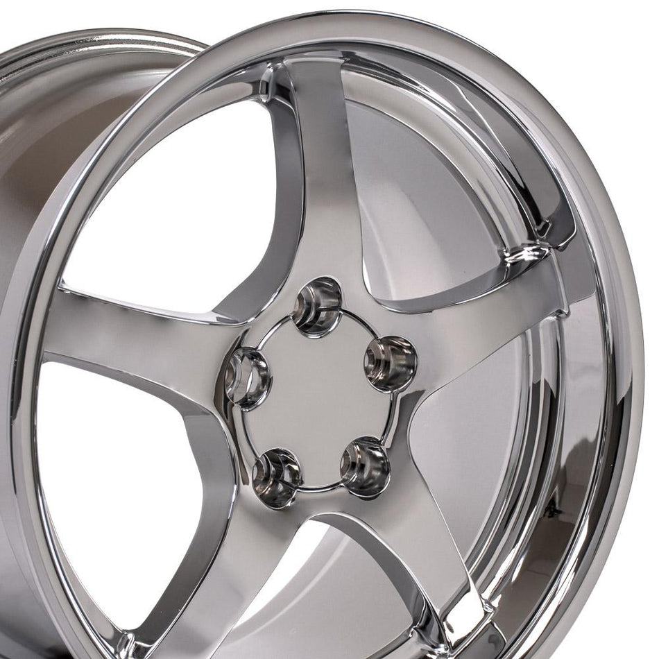 18x10.5 CV05 Chrome - 5x120.65 +56ET