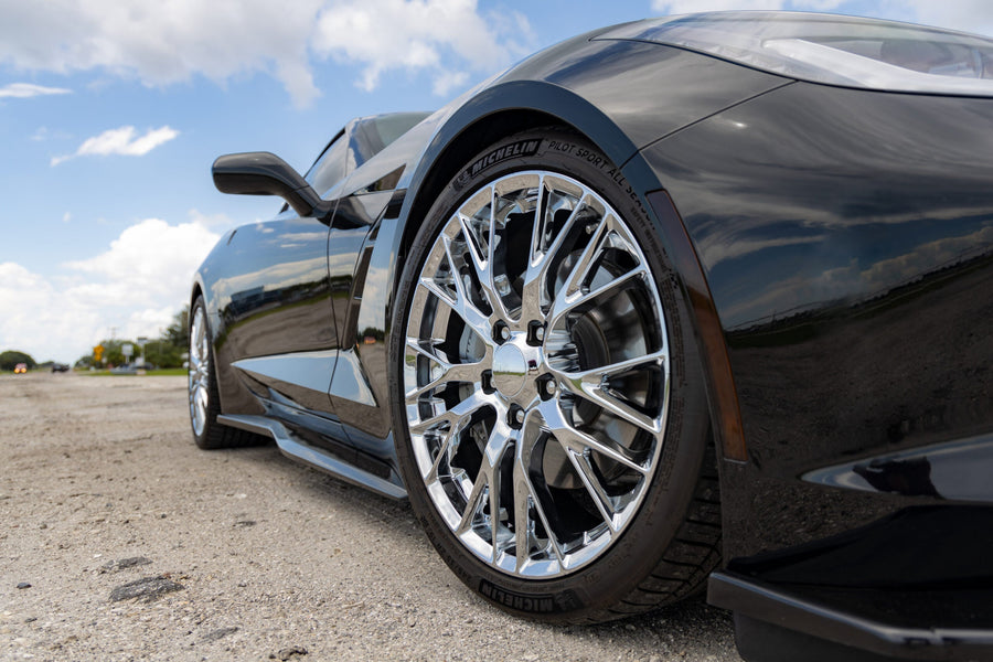 FITS CHEVROLET C7 CORVETTE RIMS OE WHEELS CV22 19X8.5 | 20X10